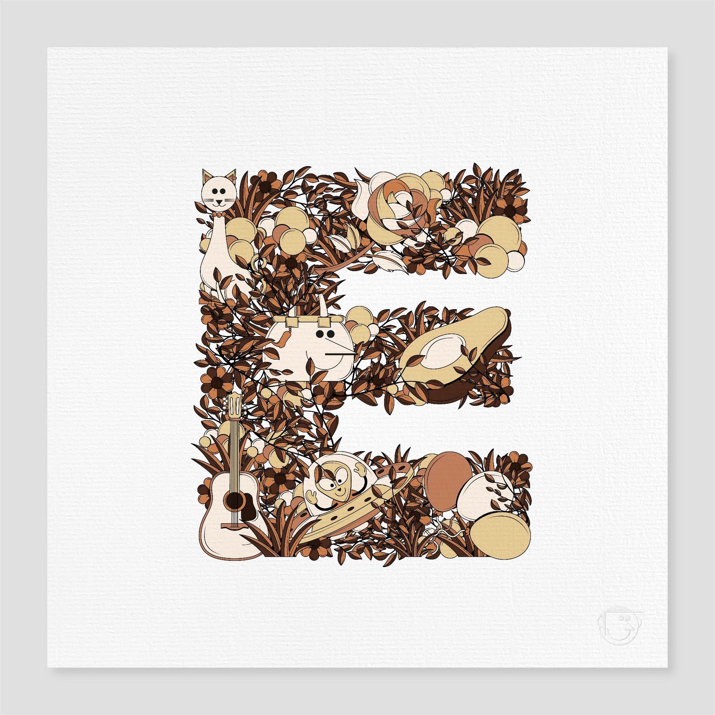 Lettre E