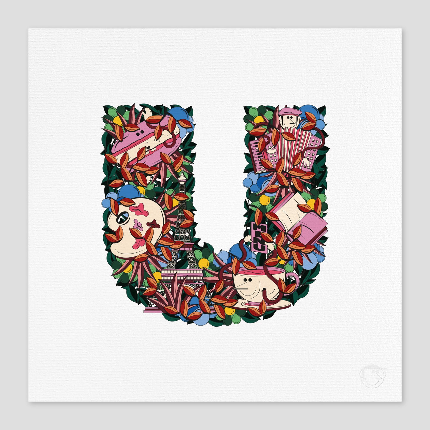 Lettre U - Paris