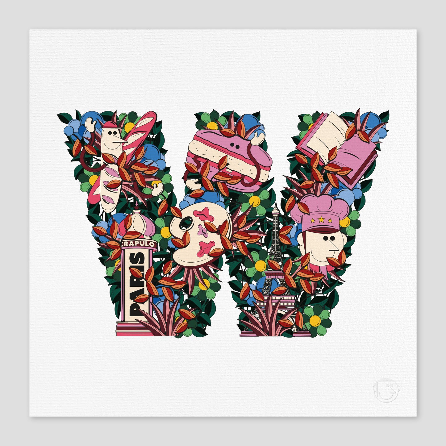 Lettre W - Paris