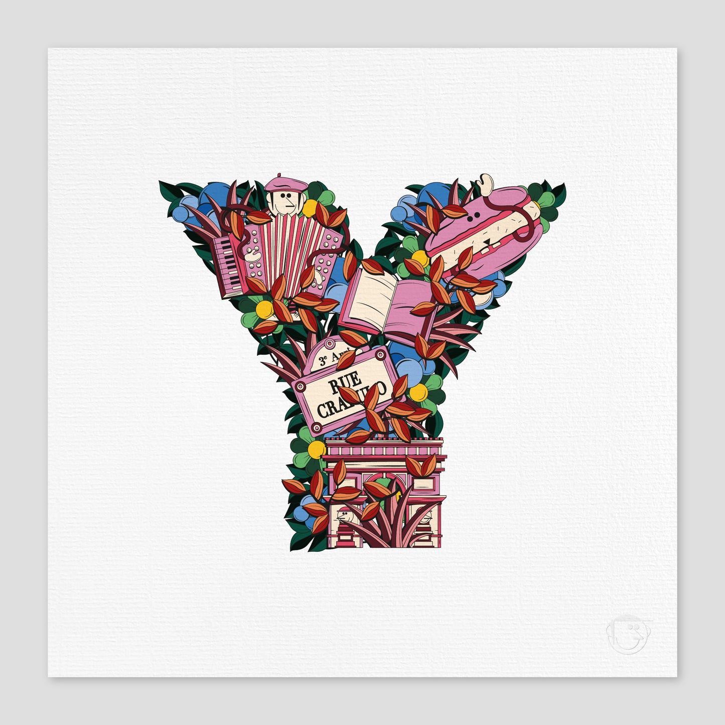 Lettre Y - Paris