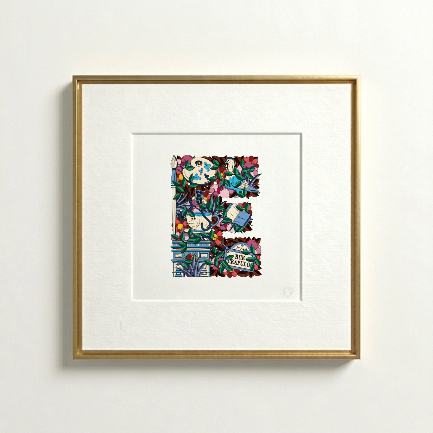 Lettre E - Paris