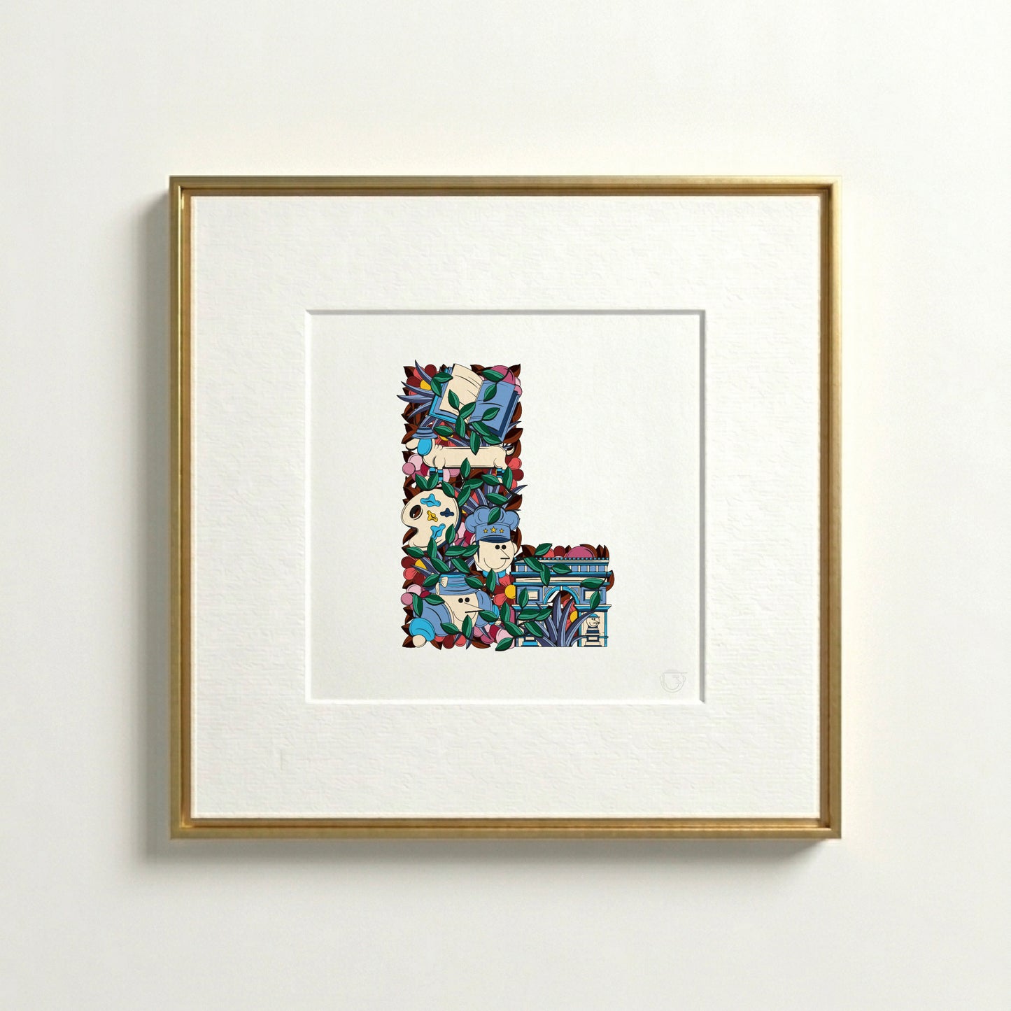 Lettre L - Paris