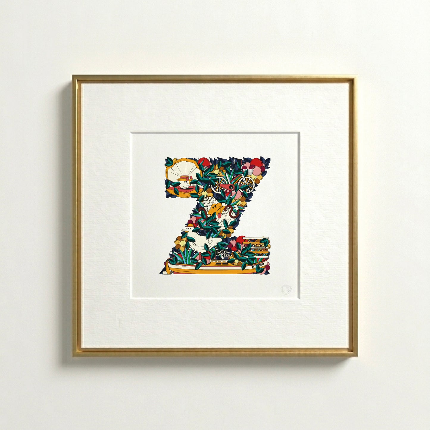 Lettre Z - Cap Ferret