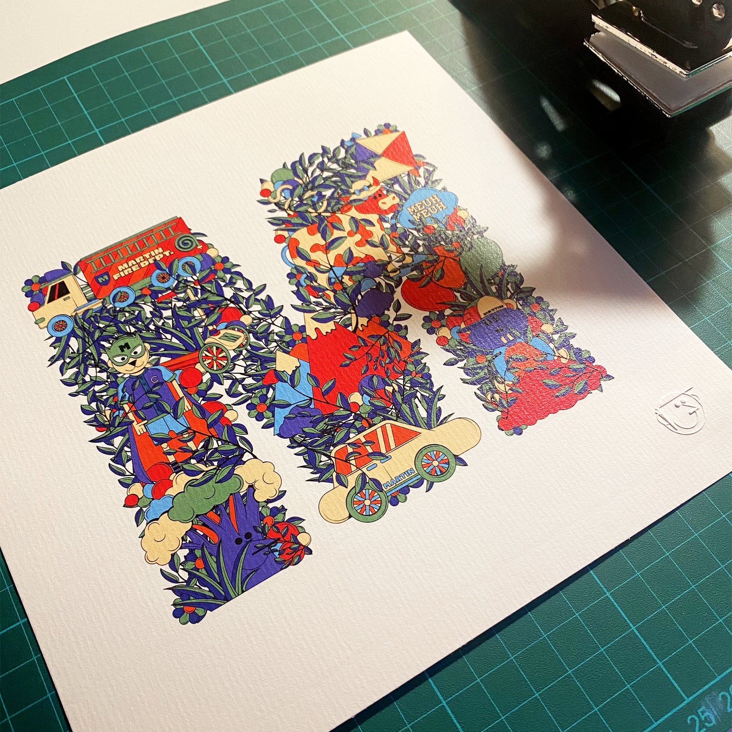 Carte Cadeau - Lettre sur-mesure