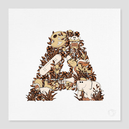 The Alphabet - Letter A