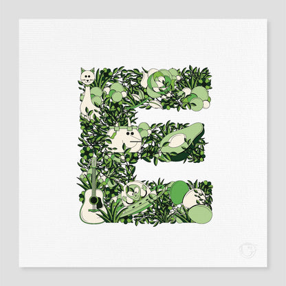 Lettre E
