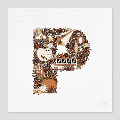 The Alphabet - Letter P