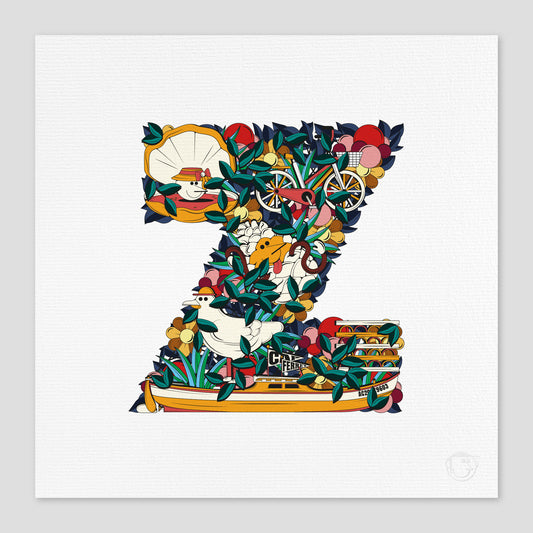Lettre Z - Cap Ferret
