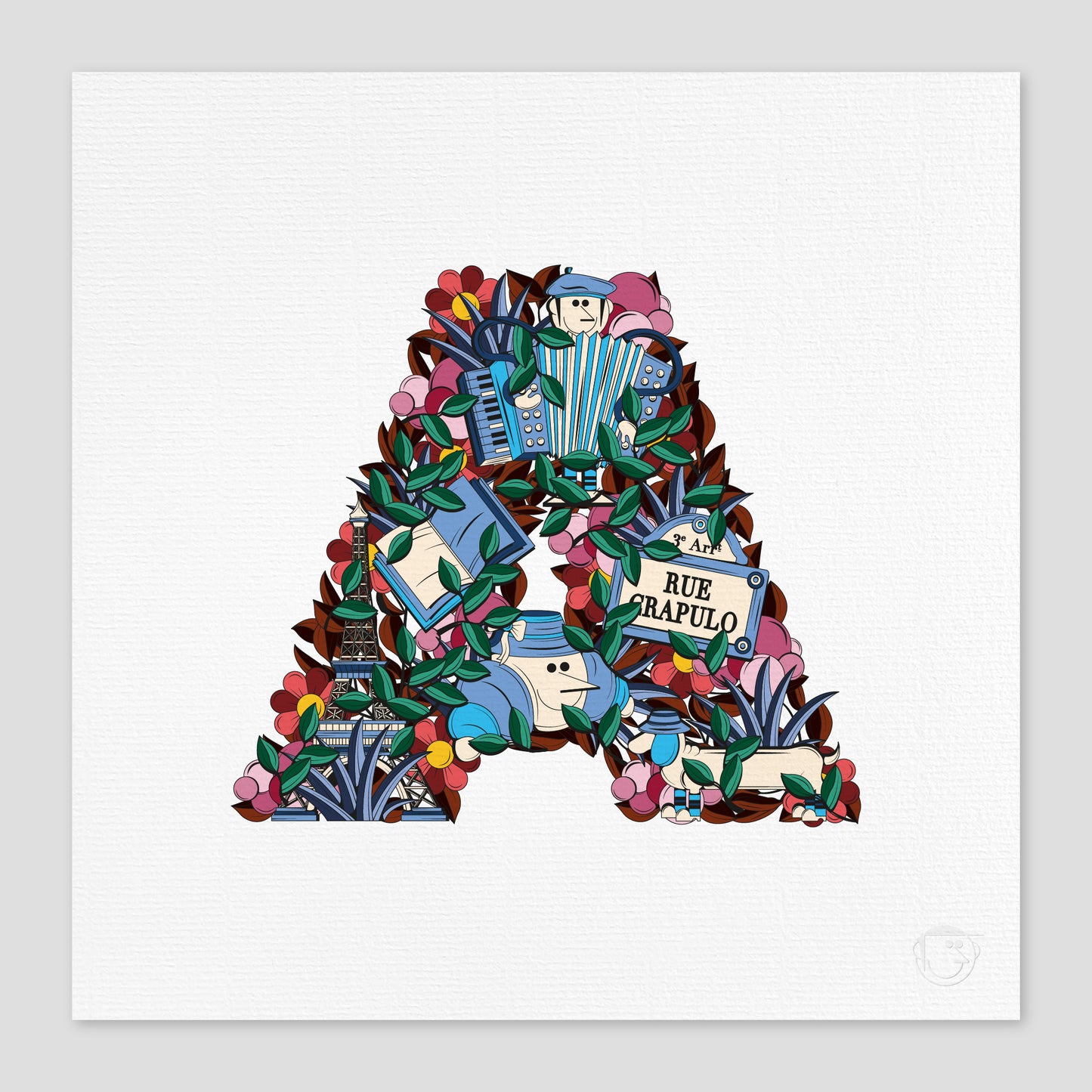 Lettre A - Paris