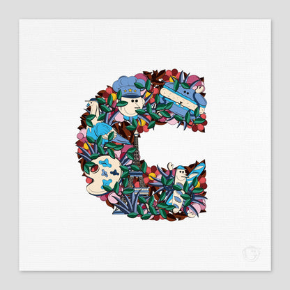 Lettre C - Paris