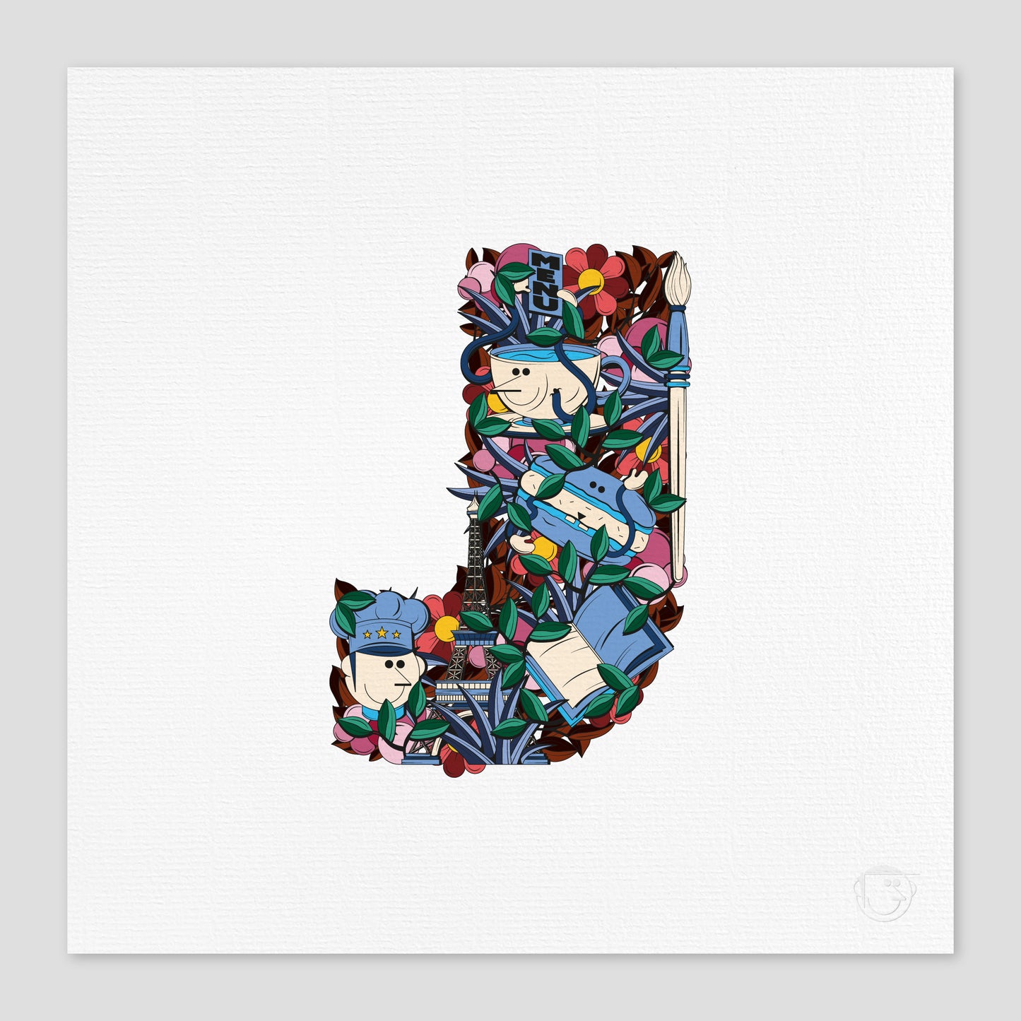 Lettre J - Paris