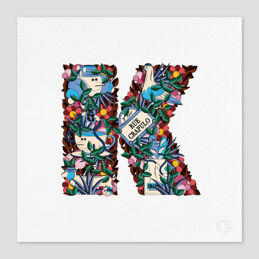 Lettre K - Paris