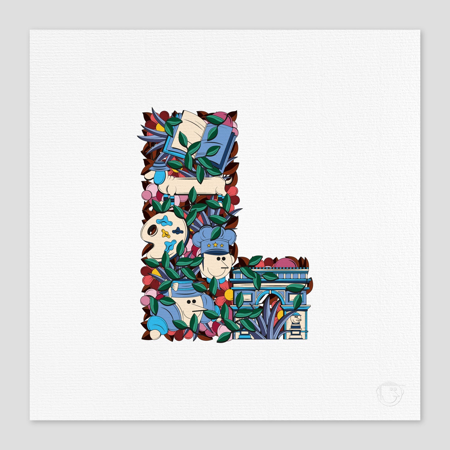 Lettre L - Paris