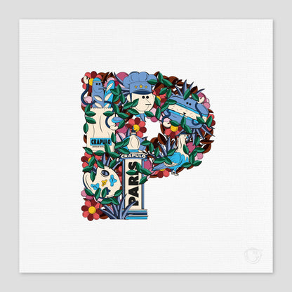 Lettre P - Paris