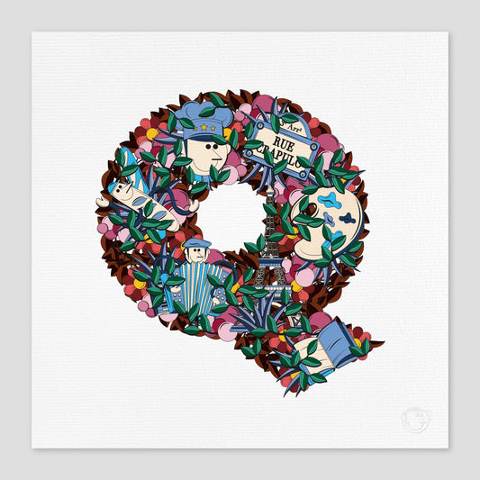 Lettre Q - Paris