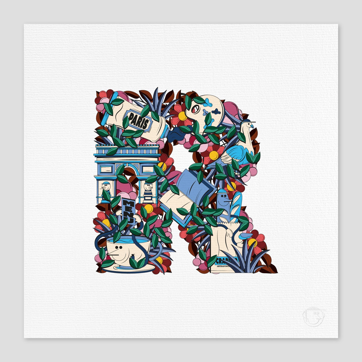Lettre R - Paris