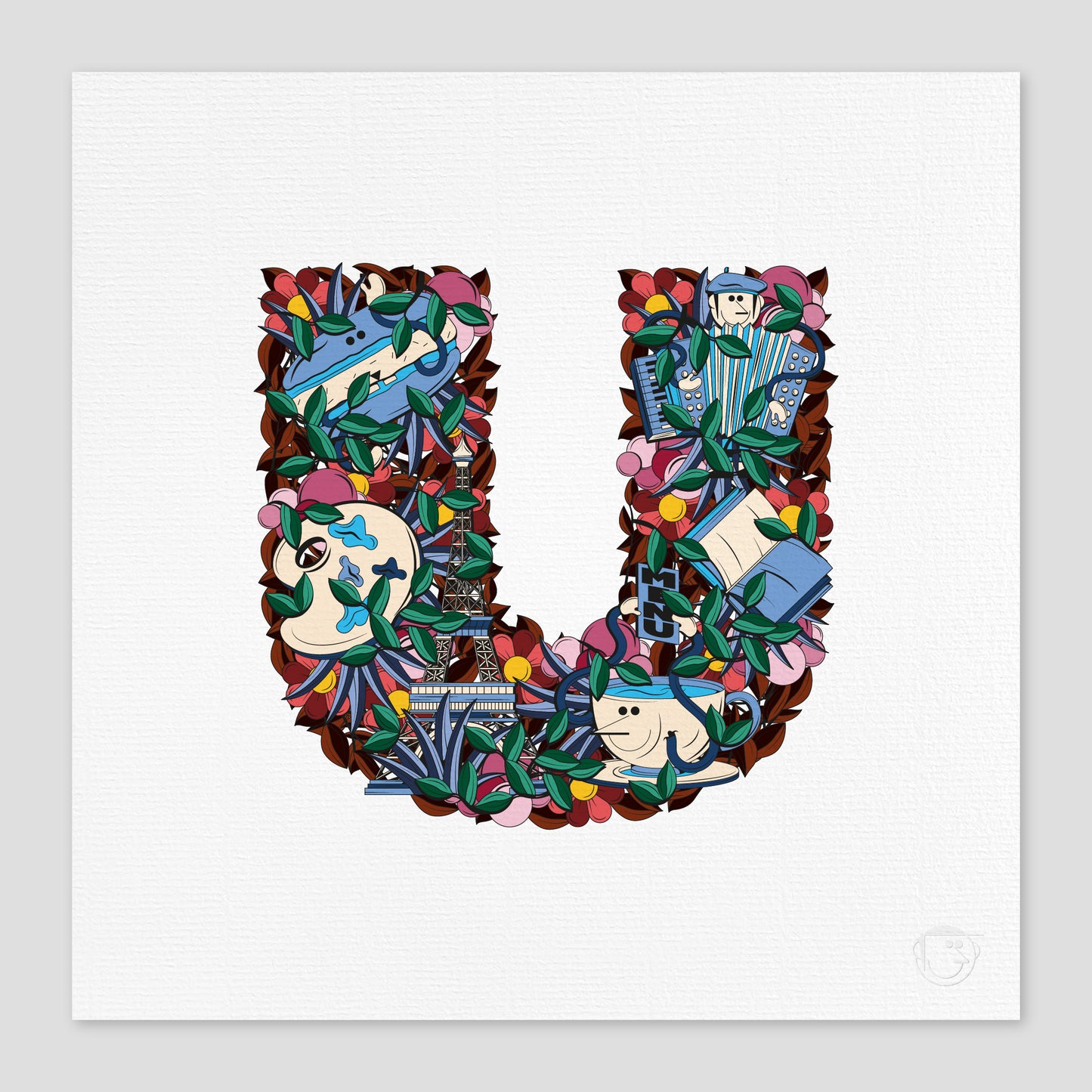 Lettre U - Paris