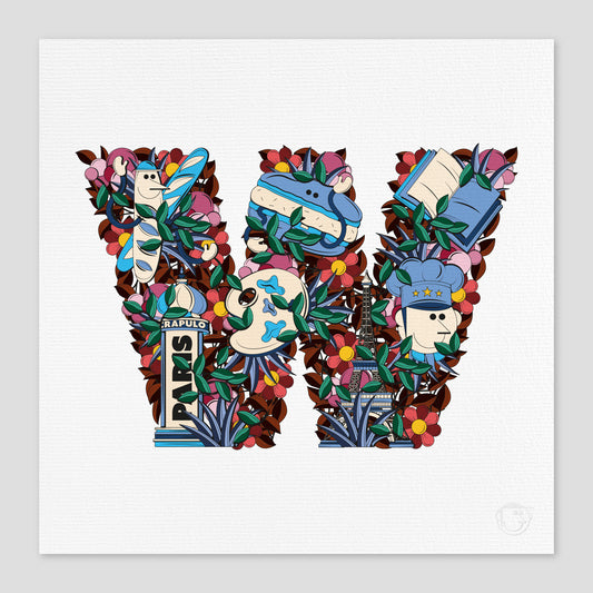 Lettre W - Paris
