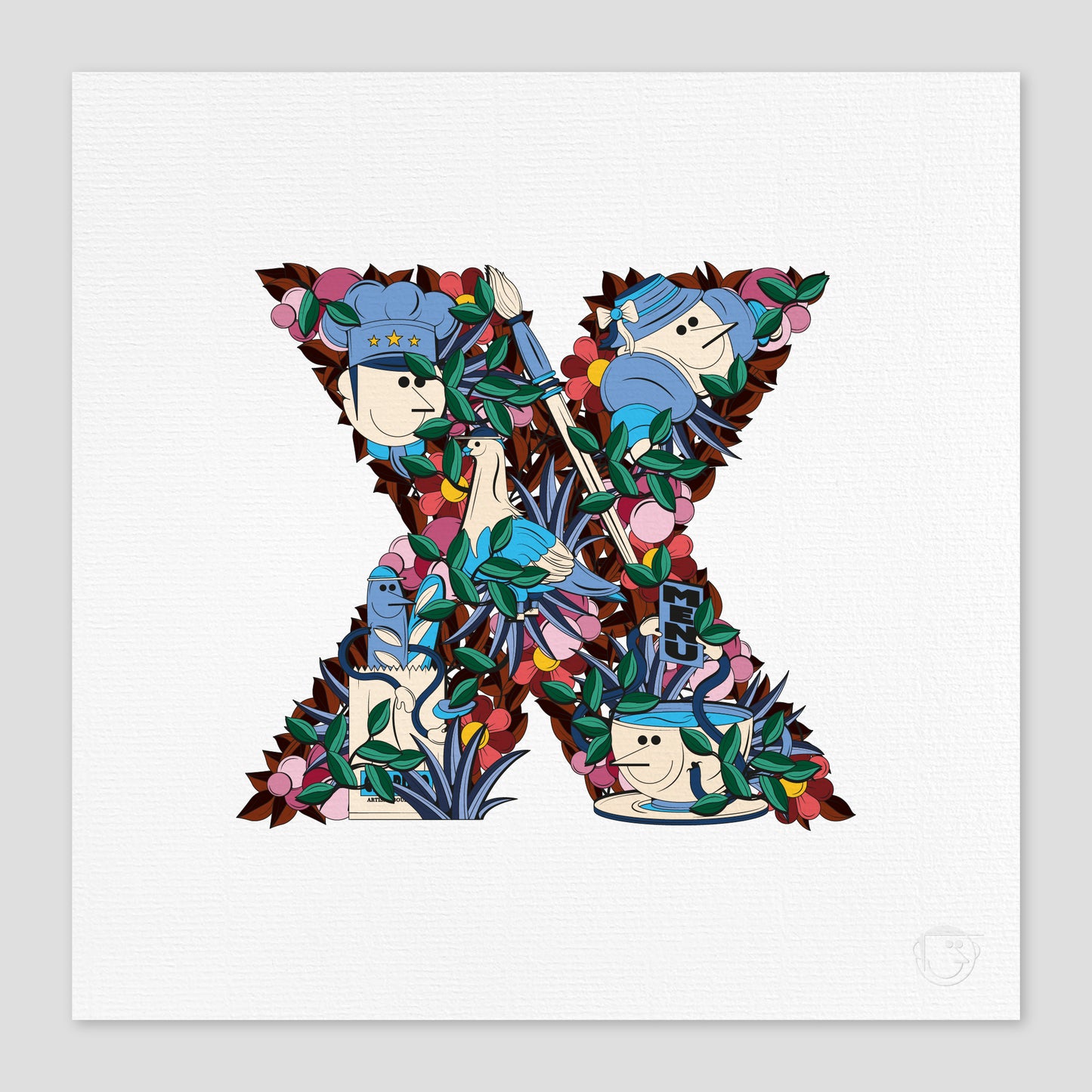 Lettre X - Paris