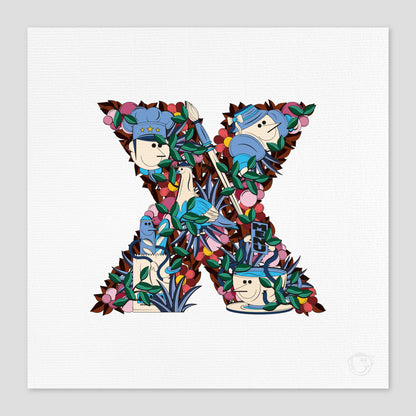 Lettre X - Paris