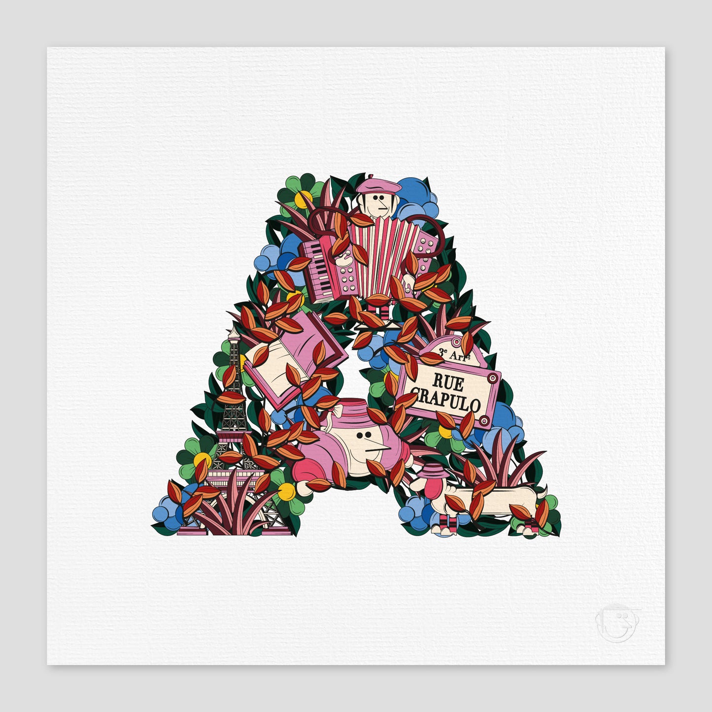 Lettre A - Paris