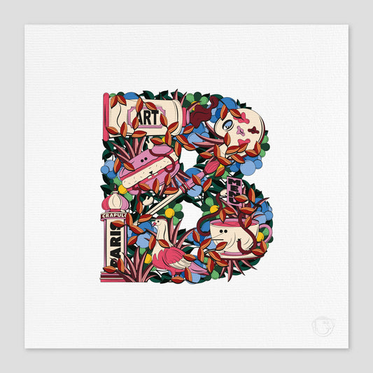 Lettre B - Paris