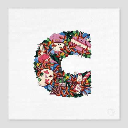 Lettre C - Paris