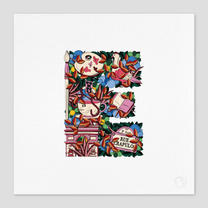 Lettre E - Paris