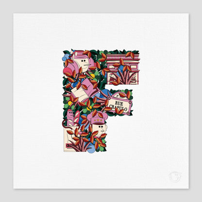Lettre F - Paris