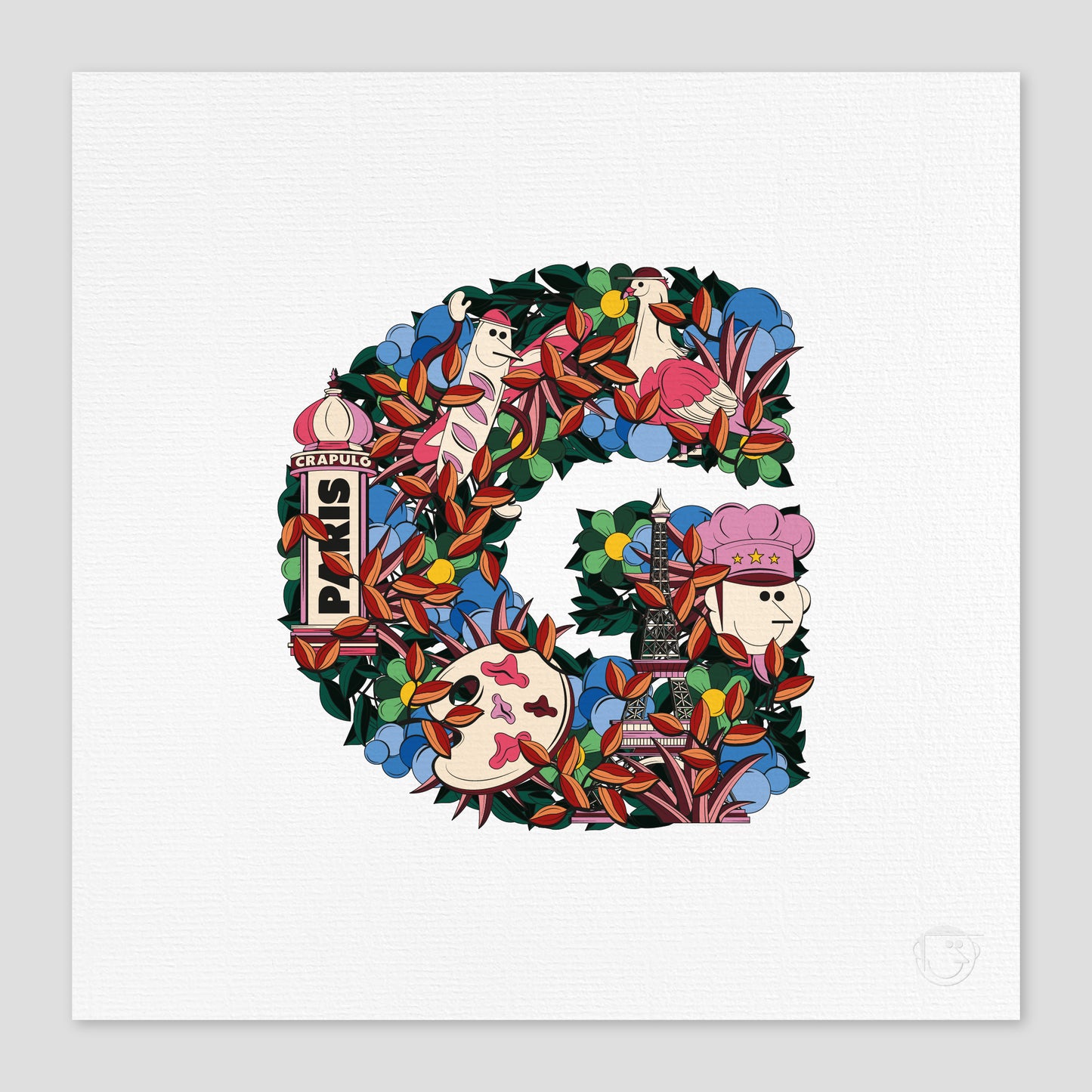 Lettre G - Paris