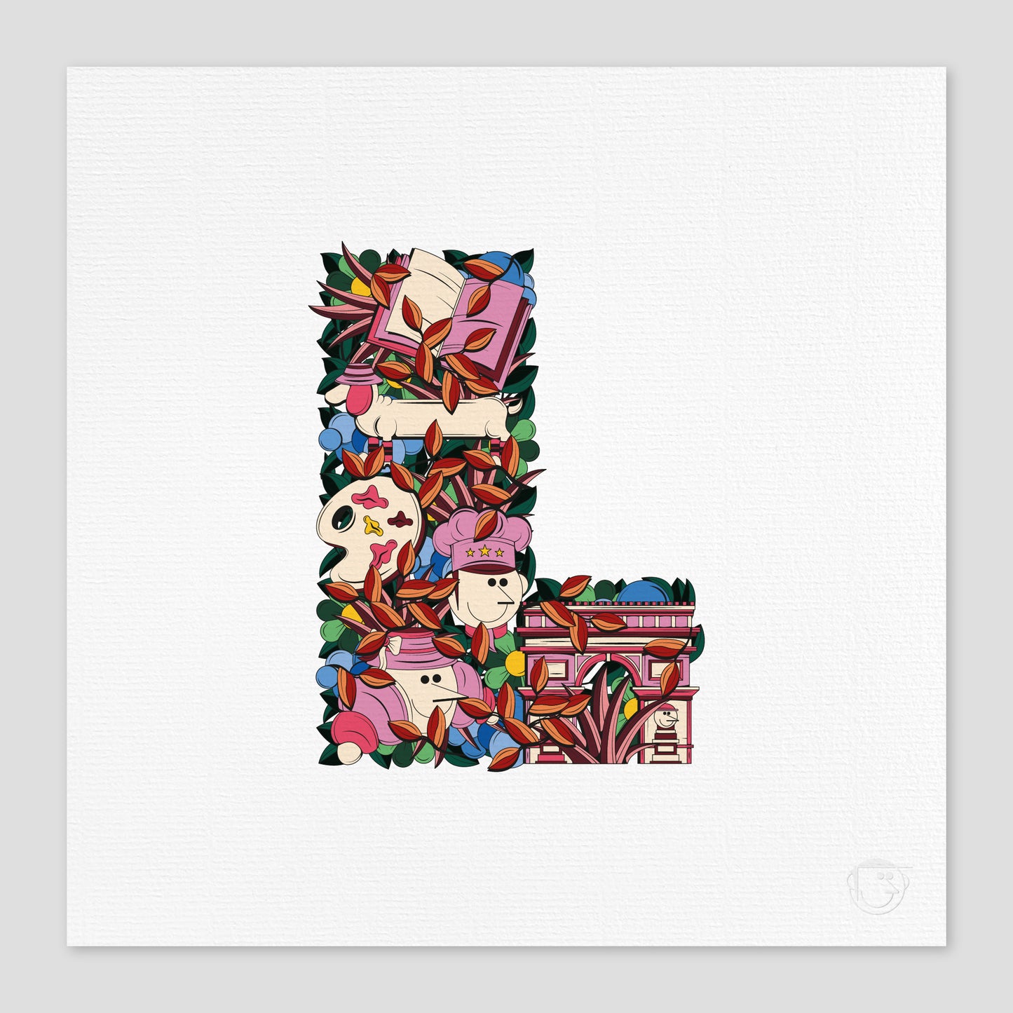 Lettre L - Paris