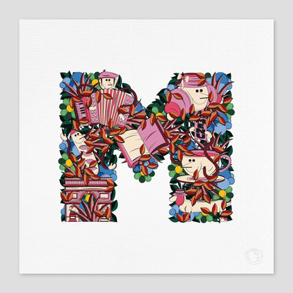 Lettre M - Paris