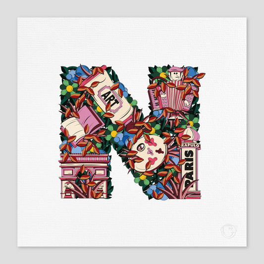 Lettre N - Paris