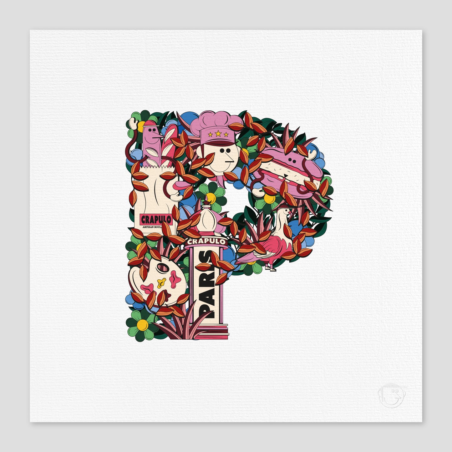 Lettre P - Paris