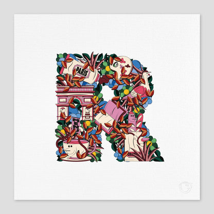 Lettre R - Paris
