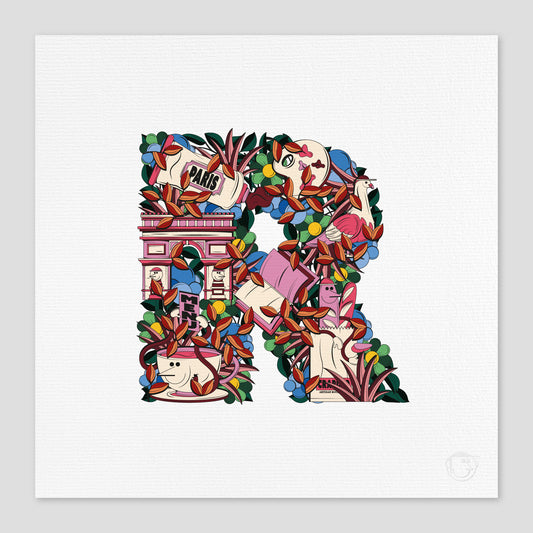 Lettre R - Paris