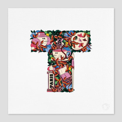 Lettre T - Paris