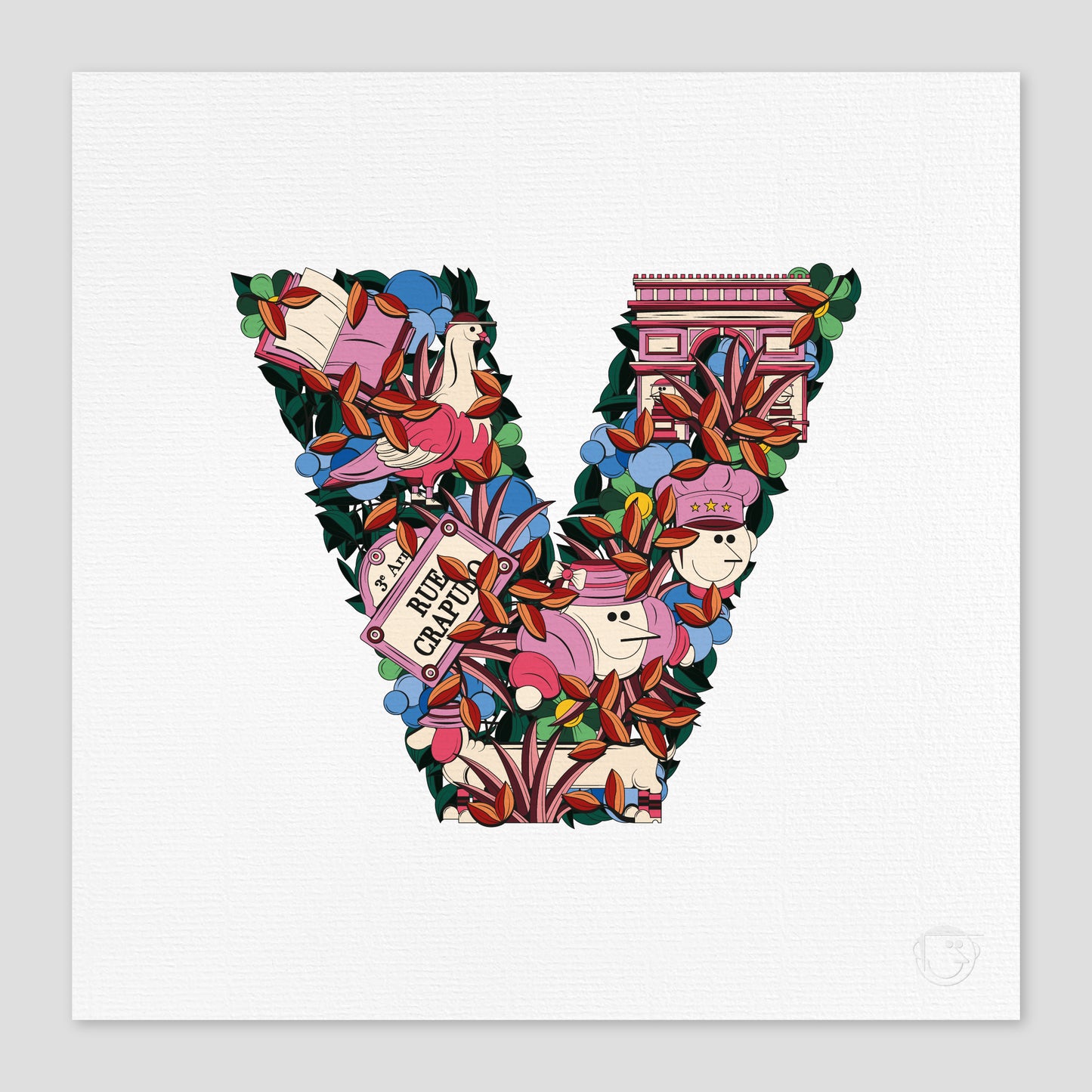Lettre V - Paris