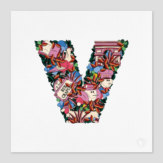 Lettre V - Paris