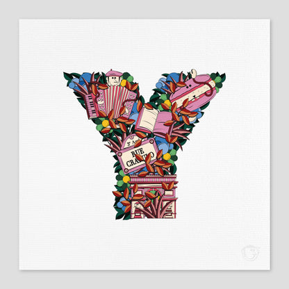 Lettre Y - Paris