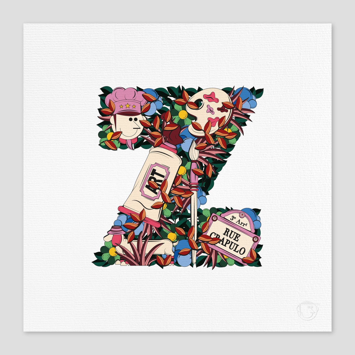 Lettre Z - Paris