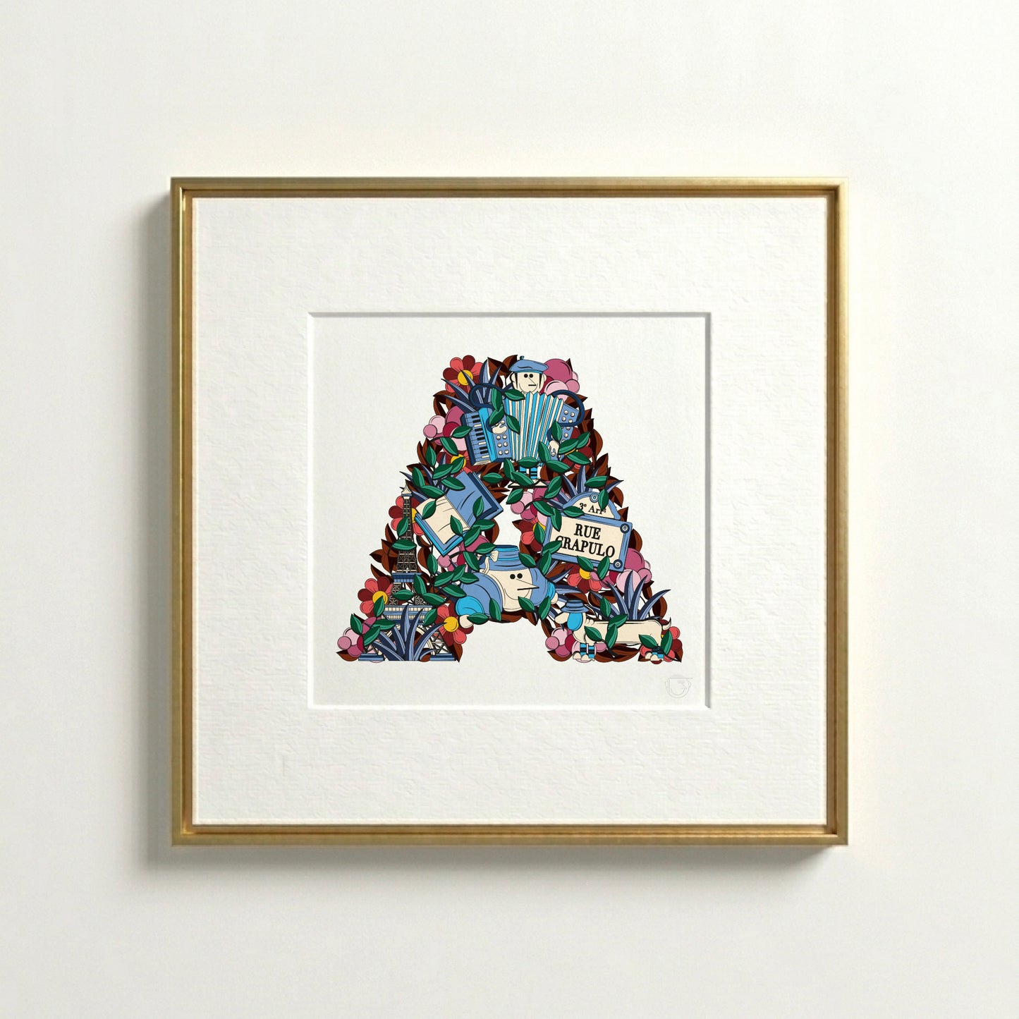 Lettre A - Paris