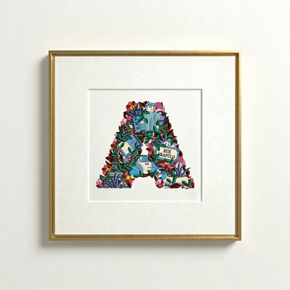 Lettre A - Paris