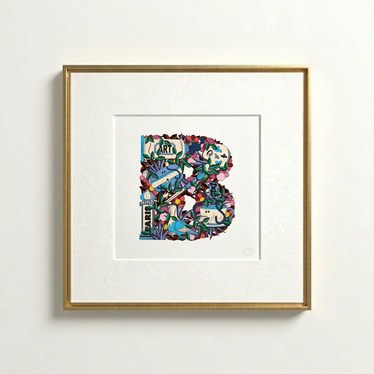 Lettre B - Paris