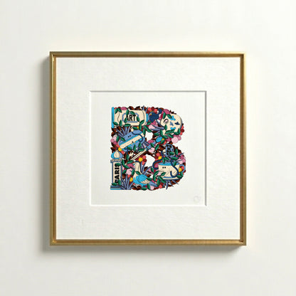 Lettre B - Paris