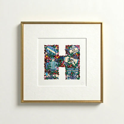 Lettre H - Paris