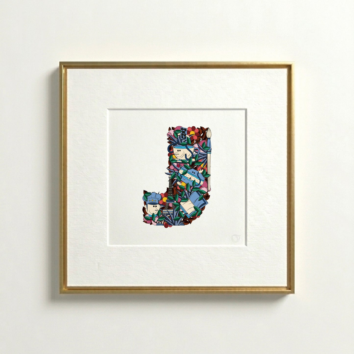 Lettre J - Paris