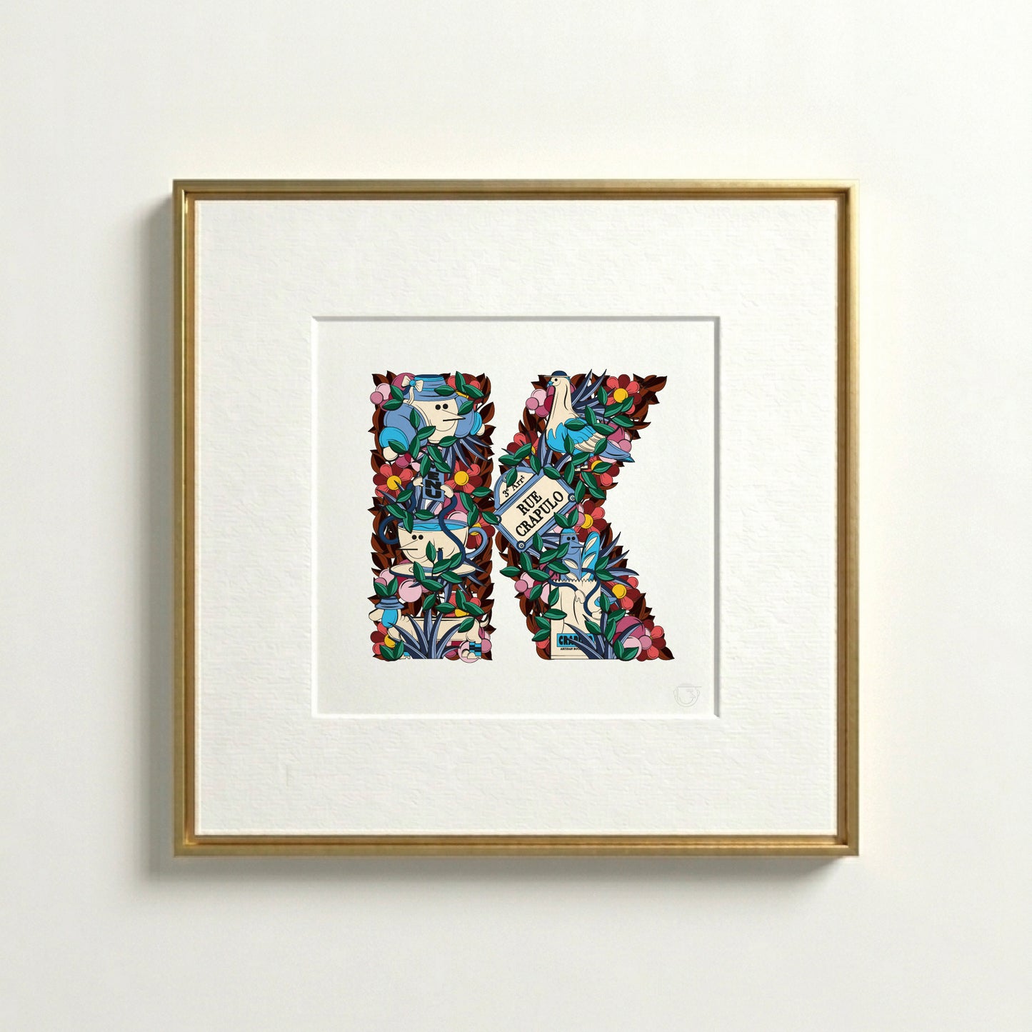 Lettre K - Paris