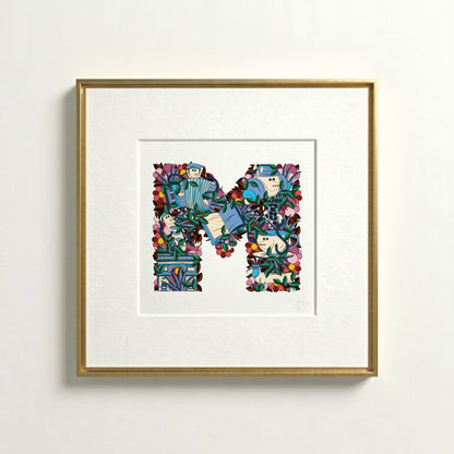 Lettre M - Paris