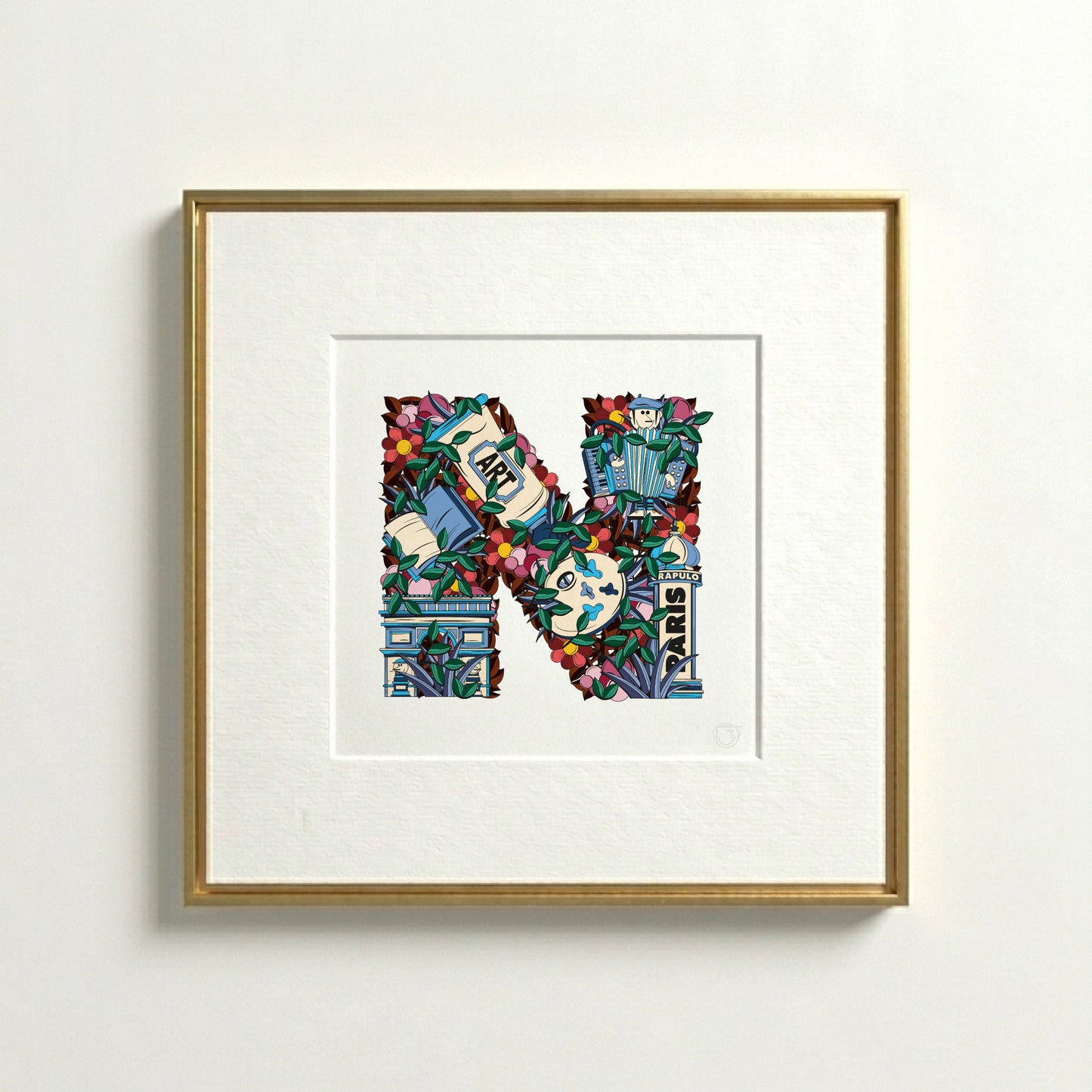 Lettre N - Paris